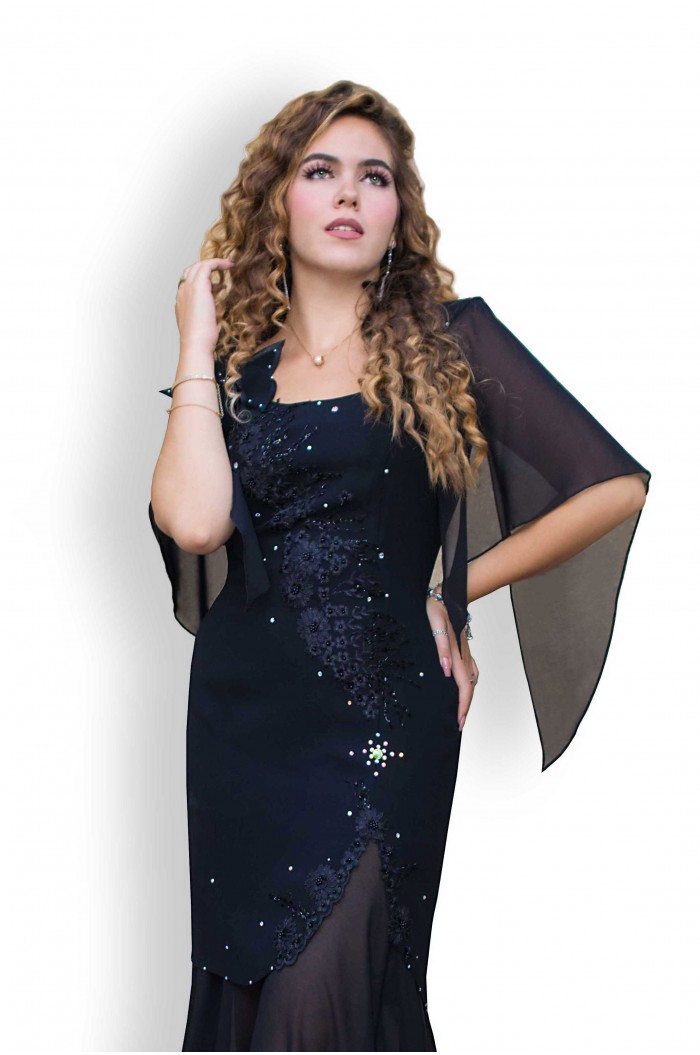 Rochie Neagra de Seara Marimi Mari xxl Versatila