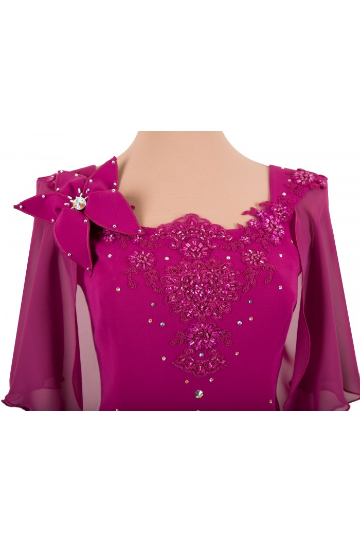 Rochie de Seara Roz Fucsia Ciclam Marimi Mari xxl.