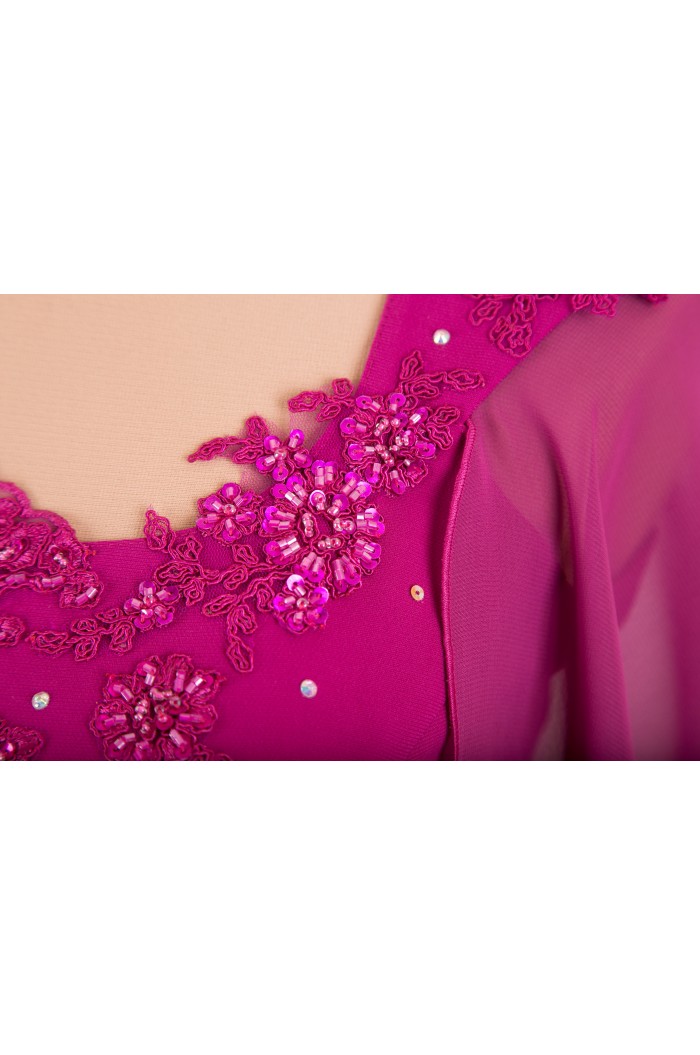 Rochie de Seara Roz Fucsia Ciclam Marimi Mari xxl.