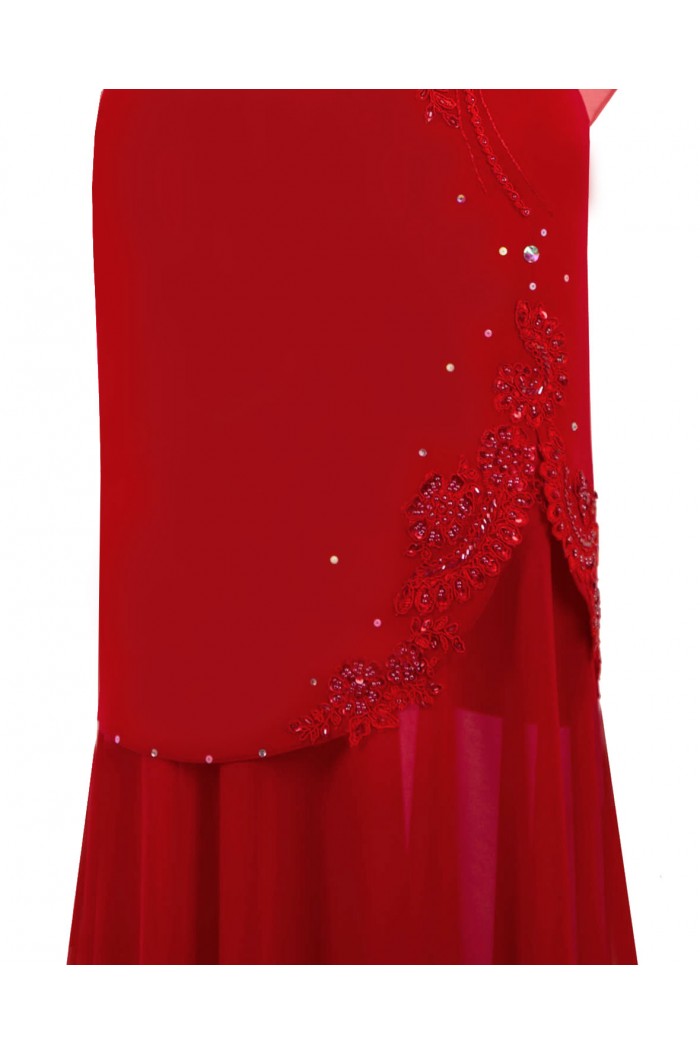 Rochie de Nasa Rosie Versatila Lunga XXL  pentru Ocazii si Nunti