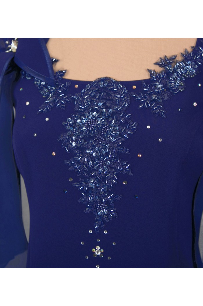 Rochie de Seara Bleumarin in 2 Piese pentru orice Marime si Ocazie