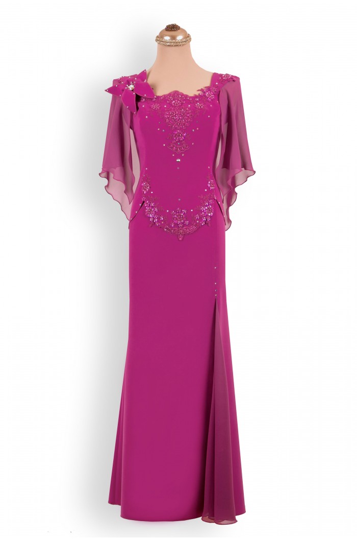 Rochie de Seara Roz Fucsia Ciclam Marimi Mari xxl.